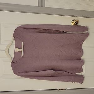 Chicos lavender sweater
